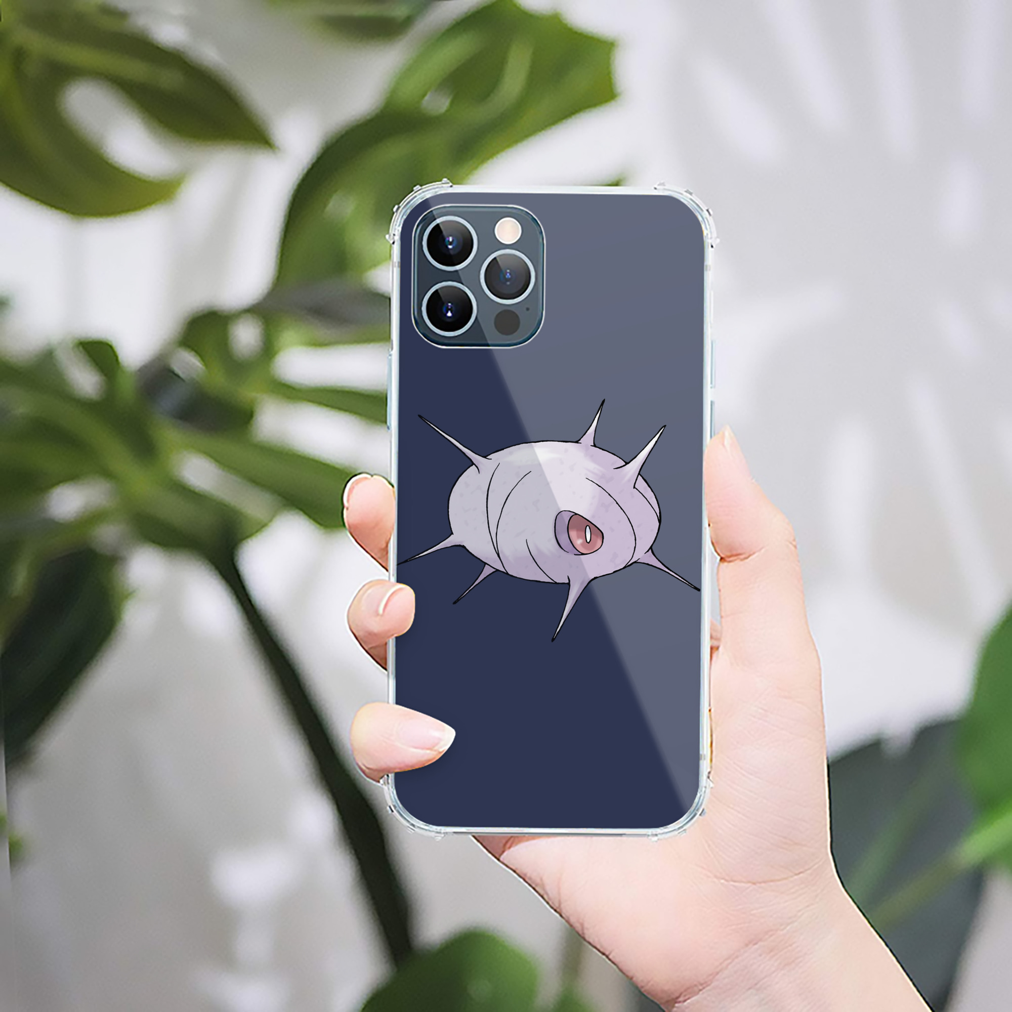 （画像用） ポケットモンスター Pokémon 【iPhone 12シリーズ対応】透明スマホケース（クリアソフトケース）